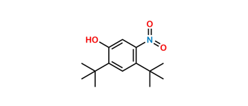 Picture of Ivacaftor Nitro phenol Impurity