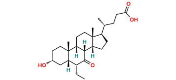 Picture of 3α-Hydroxy-7-Keto-6α-Ethyl-5β-Cholanic Acid