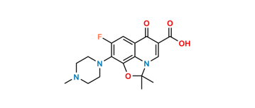 Picture of Ofloxacin Dihydrooxazole Impurity