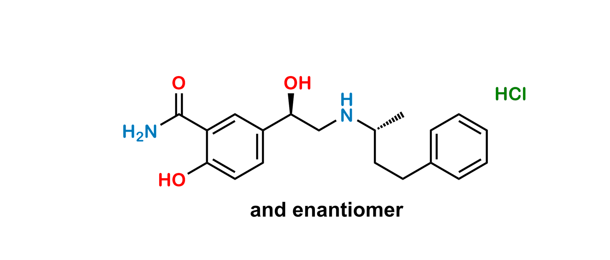 Picture of Labetalol RR-SS Diastereoisomer