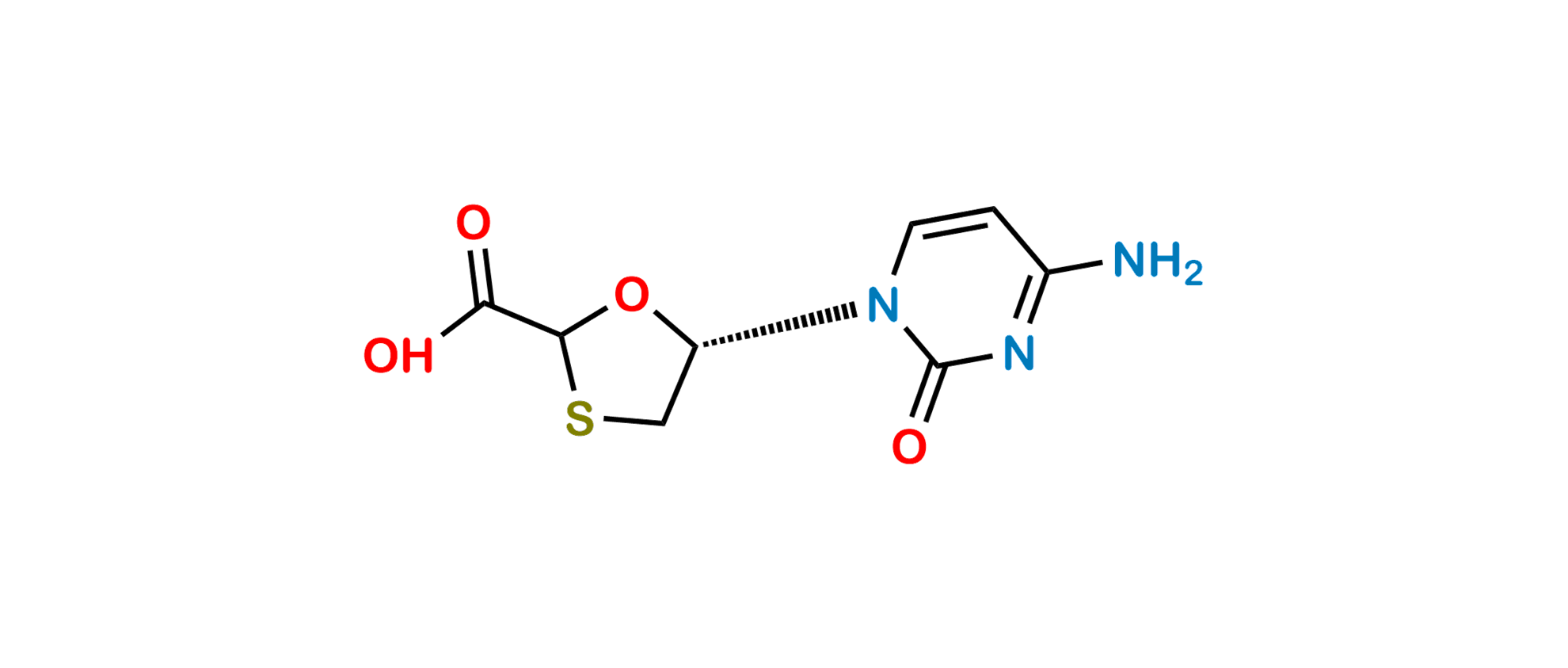 Picture of Lamivudine Acid (Mixture of Diastereomers)