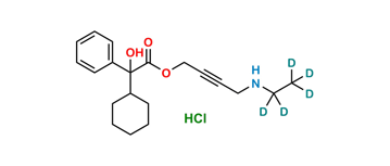 Picture of N-Desethyl Oxybutynin D5 Hydrochloride