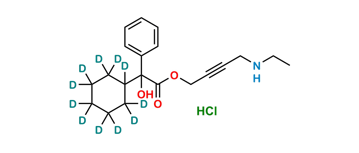 Picture of rac Desethyl Oxybutynin-d11 Hydrochloride