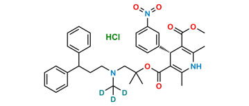 Picture of (R)-Lercanidipine-D3 Hydrochloride