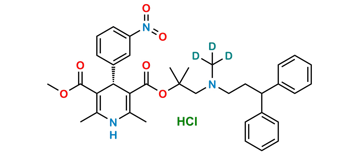 Picture of (S)-Lercanidipine D3 Hydrochloride