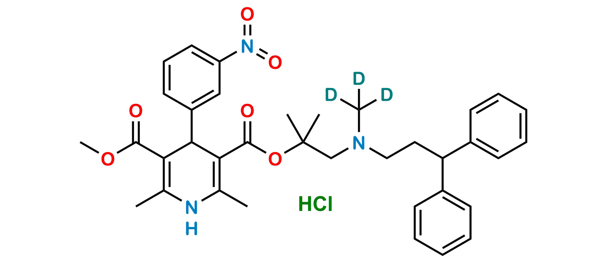 Picture of Lercanidipine D3 Hydrochloride