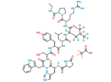 Picture of Leuprolide-d10 Trifluoroacetic Acid Salt