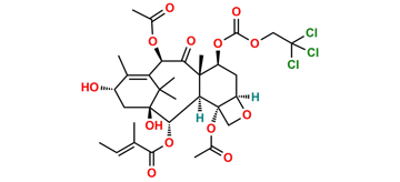 Picture of 7-Troc-2-Debenzoyl-2-Pentenate Baccatin-III