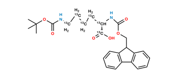 Picture of Fmoc-Lys(Boc)-OH-13C6