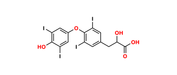 Picture of 3,5,3',5'-Tetraiodo Thyrolactic Acid