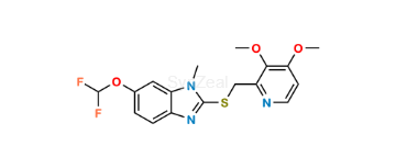 Picture of Pantoprazole Sulfide N-Methyl 6-Difluoromethoxy Analog