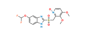 Picture of Pantoprazole Sulfone N-Oxide 