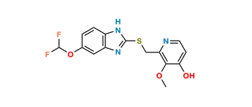 Picture of 4'-O-Demethyl Pantoprazole Sulfide