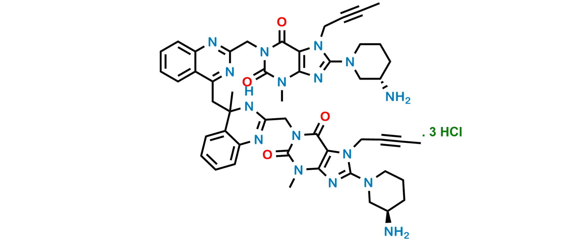 Picture of Linagliptin Impurity 6 TriHCl