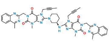 Picture of N-Depiperidin-3-Amine Linagliptin Dimer