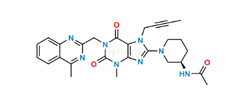 Picture of Linagliptin N-Acetyl Impurity