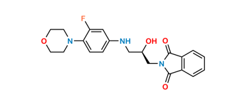 Picture of Linezolid Desacetamide Descarbonyl Phthalimide (R)-Isomer