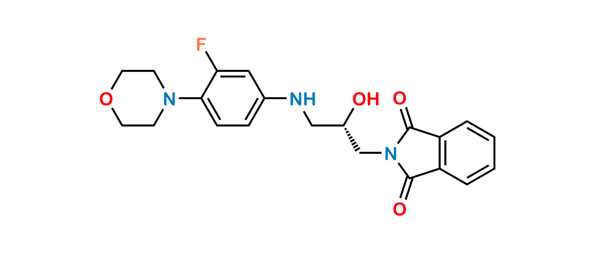 Picture of Linezolid Desacetamide Descarbonyl Phthalimide (S)-Isomer