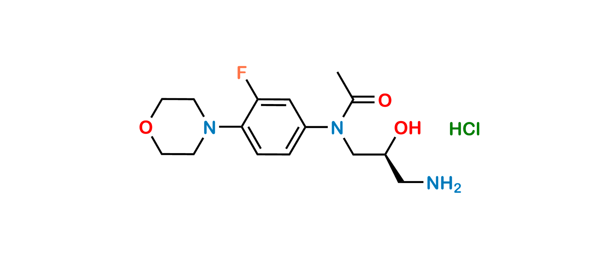 Picture of Linezolid Descarbonyl N-Desacetyl N-Acetyl Impurity