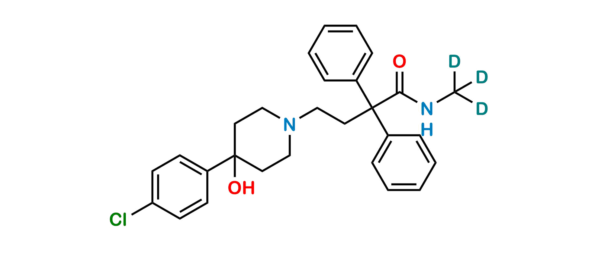 Picture of N-Desmethyl Loperamide D3