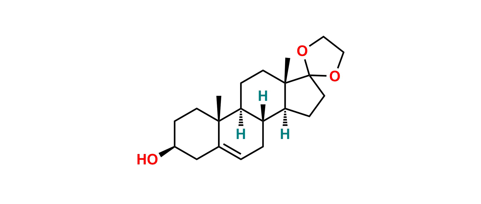 Picture of 5-Androsten-3β-Ol-17-One Ethyleneketal