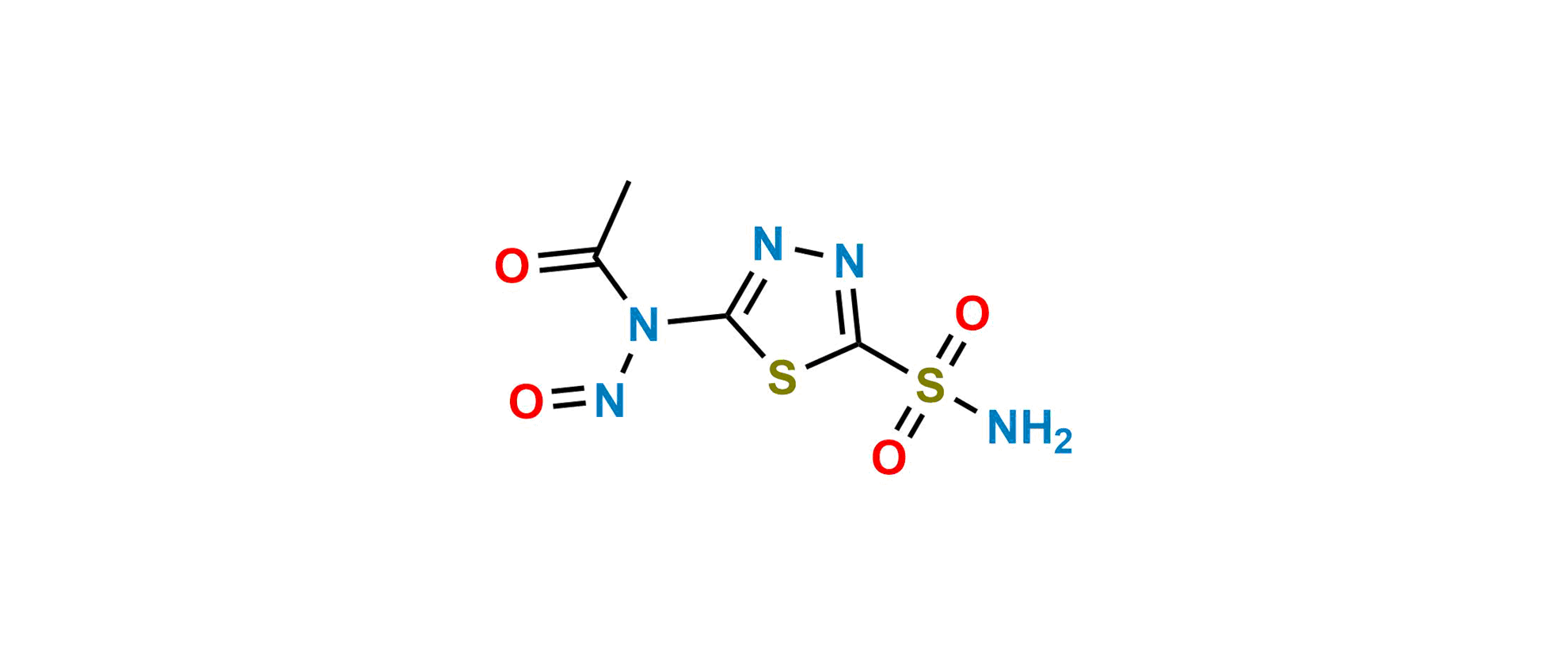 Picture of Acetazolamide N-Nitroso Impurity