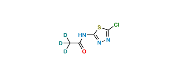 Picture of N-(5-Chloro-1,3,4-Thiadiazol-2-yl)acetamide D3