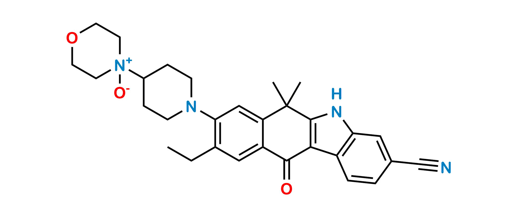 Picture of Alectinib Morpholine Nitrogen N-oxide