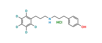 Picture of 4-Hydroxy Alverine-d5 Hydrochloride