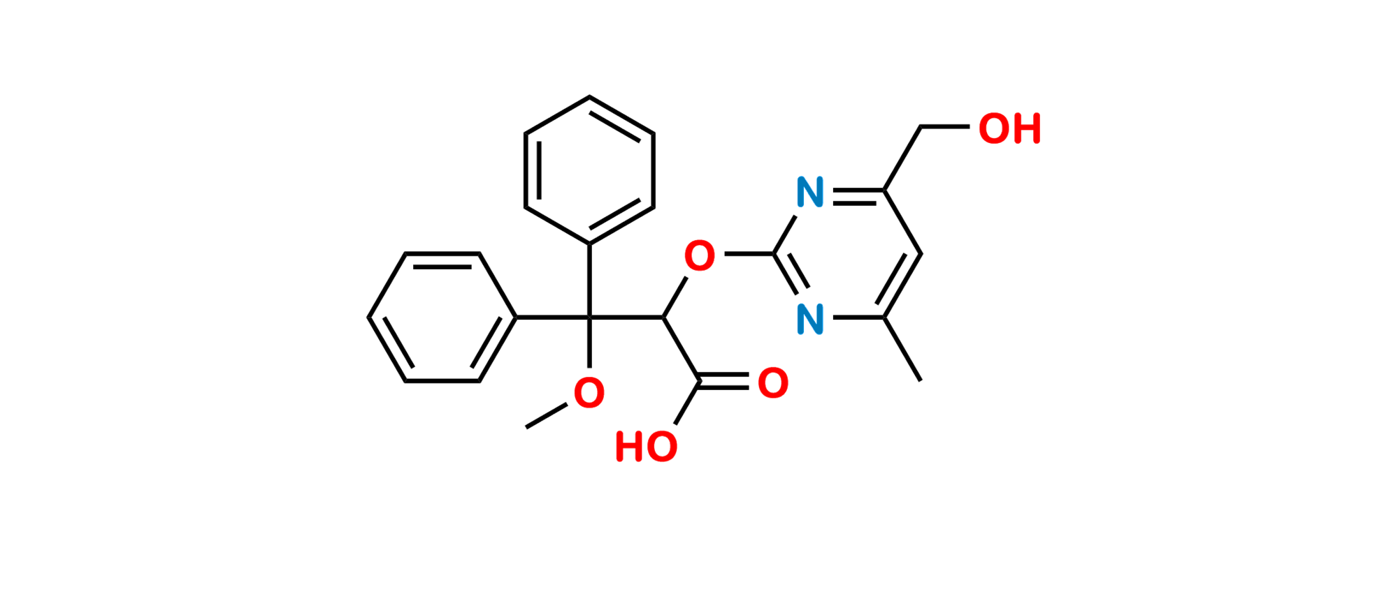 Picture of Ambrisentan 4-Hydroxymethyl Analog Racemate