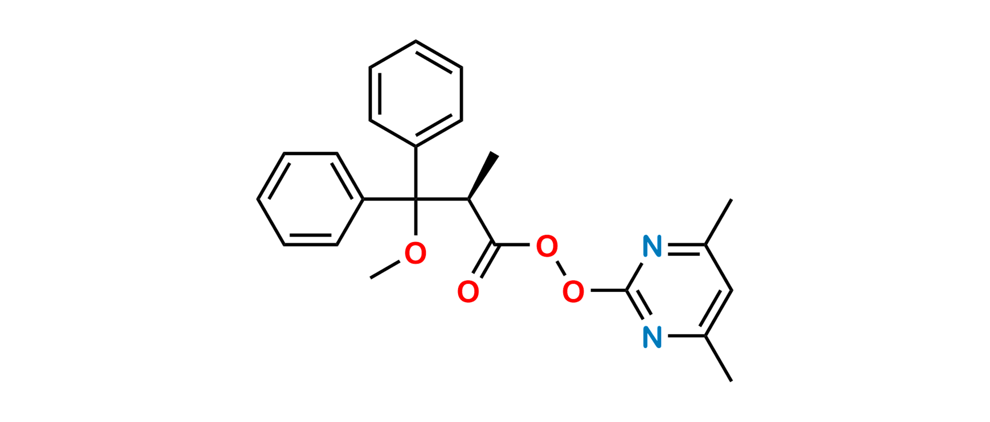 Picture of Ambrisentan pyrimidine Ester Impurity