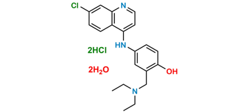 Picture of Amodiaquine Dihydrochloride Dihydrate