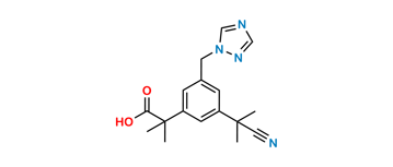 Picture of Anastrozole Monoacid Mononitrile (USP)