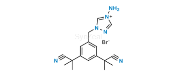 Picture of 4-Aminoanastrozolium Bromide  