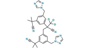 Picture of Anastrozole D3 Dimer Impurity