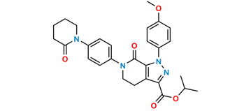 Picture of Apixaban Isopropyl Ester Impurity 