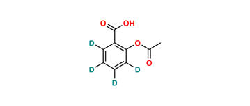 Picture of Acetylsalicylic Acid-D4 (Aspirin-D4)