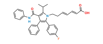 Picture of Atorvastatin 2,3,4,5-Dianhydro Acid