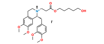 Picture of Atracurium Besylate Impurity D2 Iodide (cis-Quaternary Alcohol)