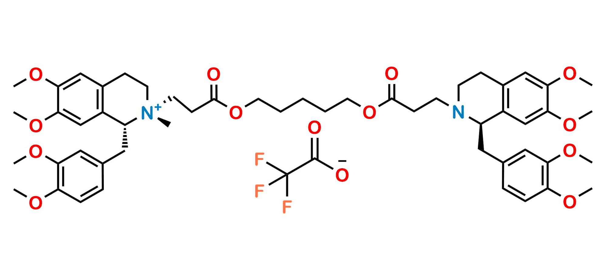 Picture of Atracurium Impurity A2 (cis-Monoquatenary) TFA salt