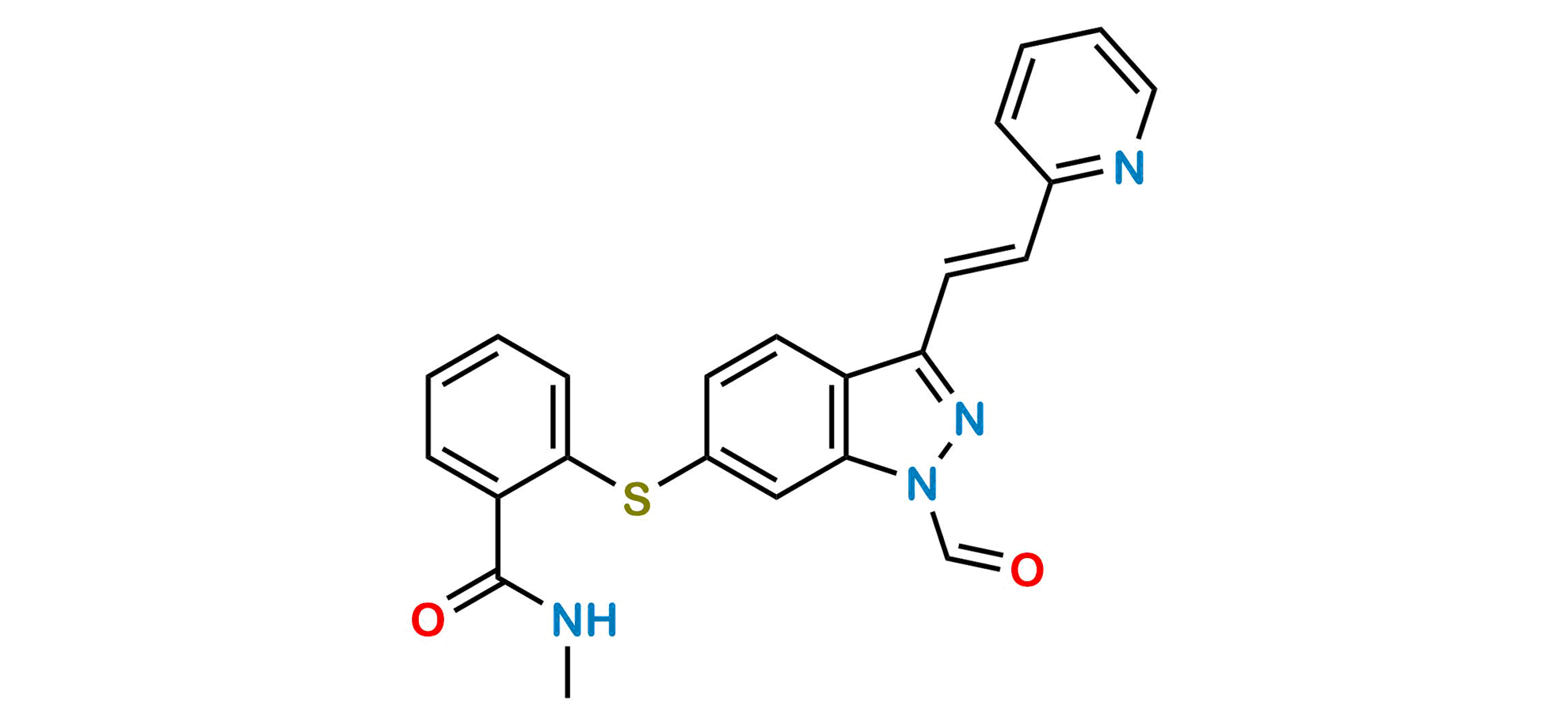 Picture of Axitinib N-Formyl Impurity