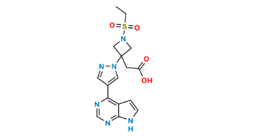 Picture of Baricitinib Acetic Acid Impurity