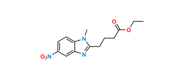 Picture of Bendamustine Nitro Ethyl Ester Impurity