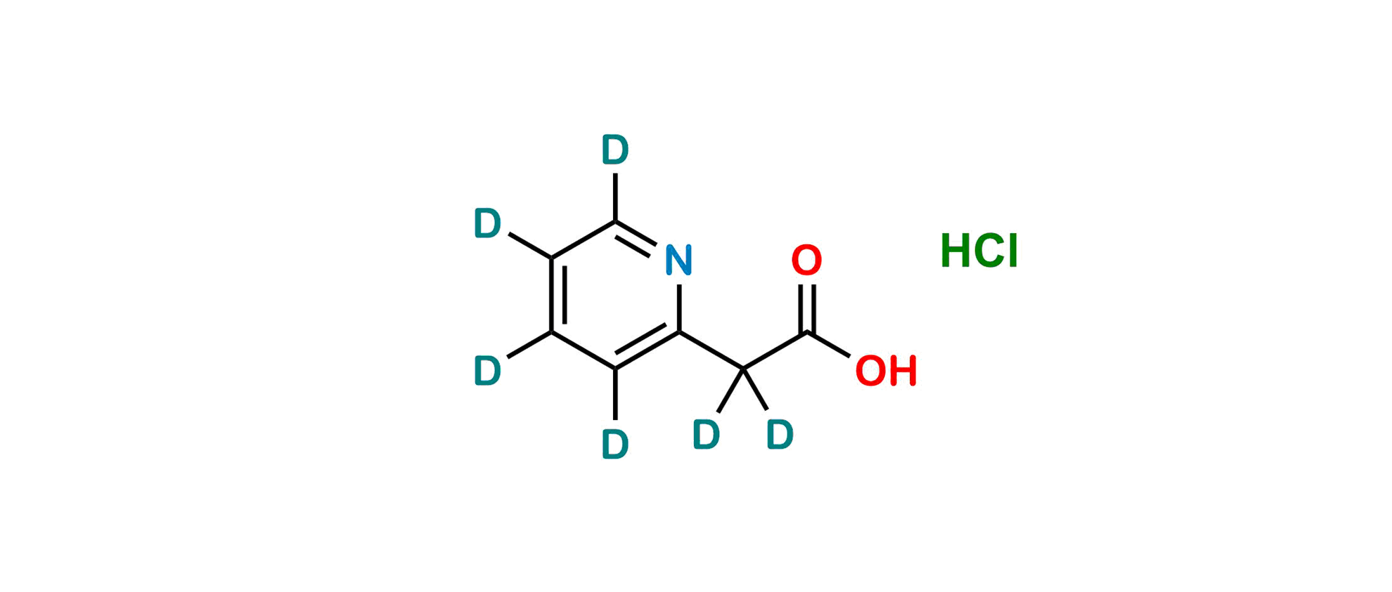 Picture of 2-Pyridylacetic Acid D6 Hydrochloride