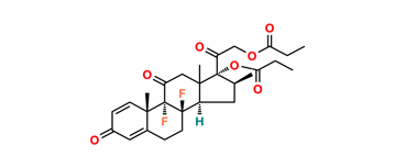 Picture of 11-Oxo- Betamethasone 17,21 Dipropionate