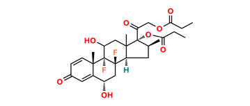 Picture of 11-Oxo- Betamethasone 17,21 Dipropionate6β-Hydroxy Betamethasone 17,21 Dipropionate