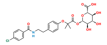 Picture of Bezafibrate Acyl Glucuronide