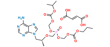 Picture of n-POC-POC Tenofovir Fumarate