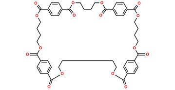 Picture of Cyclotetrakis(1,4-butylene Terephthalate) 