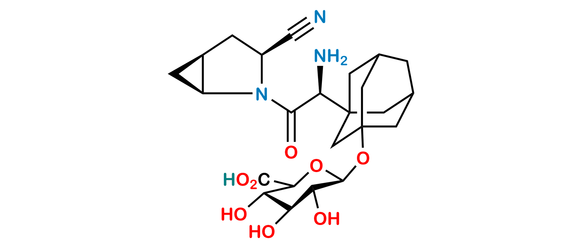 Picture of Saxagliptin O-β-D-Glucuronide